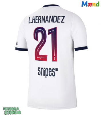 Paris Saint-Germain Lucas Hernandez #21 Replika Udebanetrøje 2026-27 Kortærmet